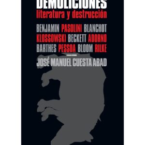 Demoliciones. Literatura y destrucción