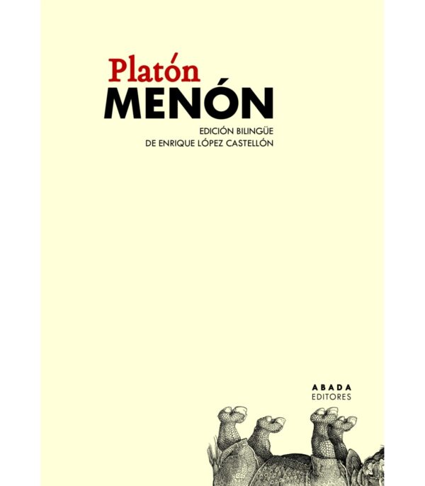 Menón (edición bilingüe)