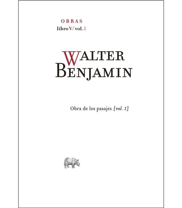 Obra completa. Libro V/vol. 1. Obra de los Pasajes 1